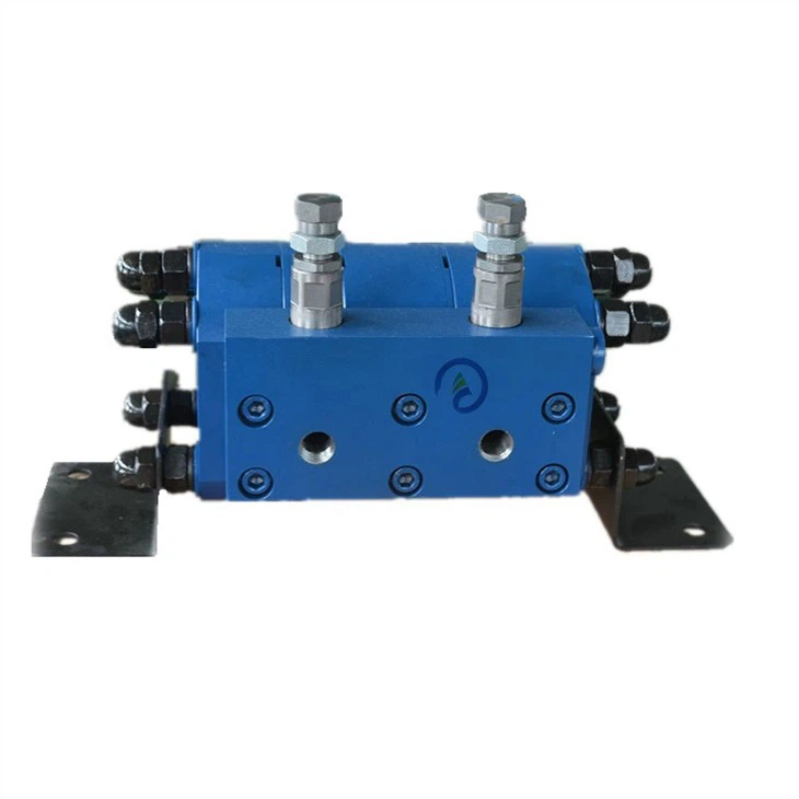 External Geared Flow Dividers With Valve