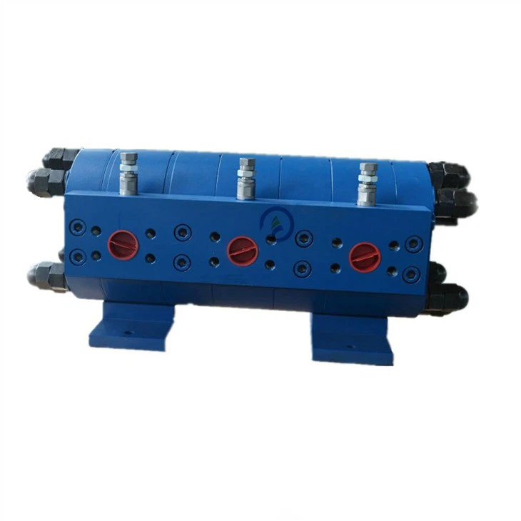 External Geared Flow Dividers With Valve